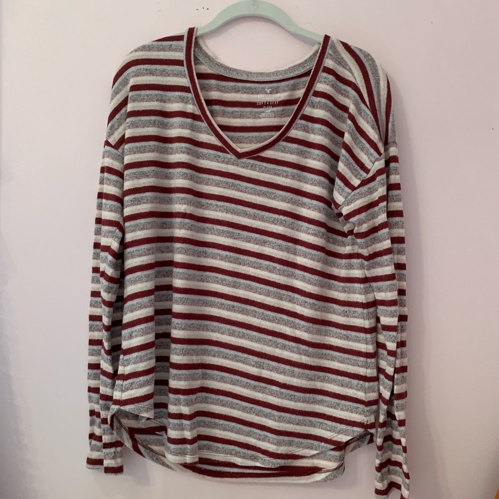 American eagle striped sweater